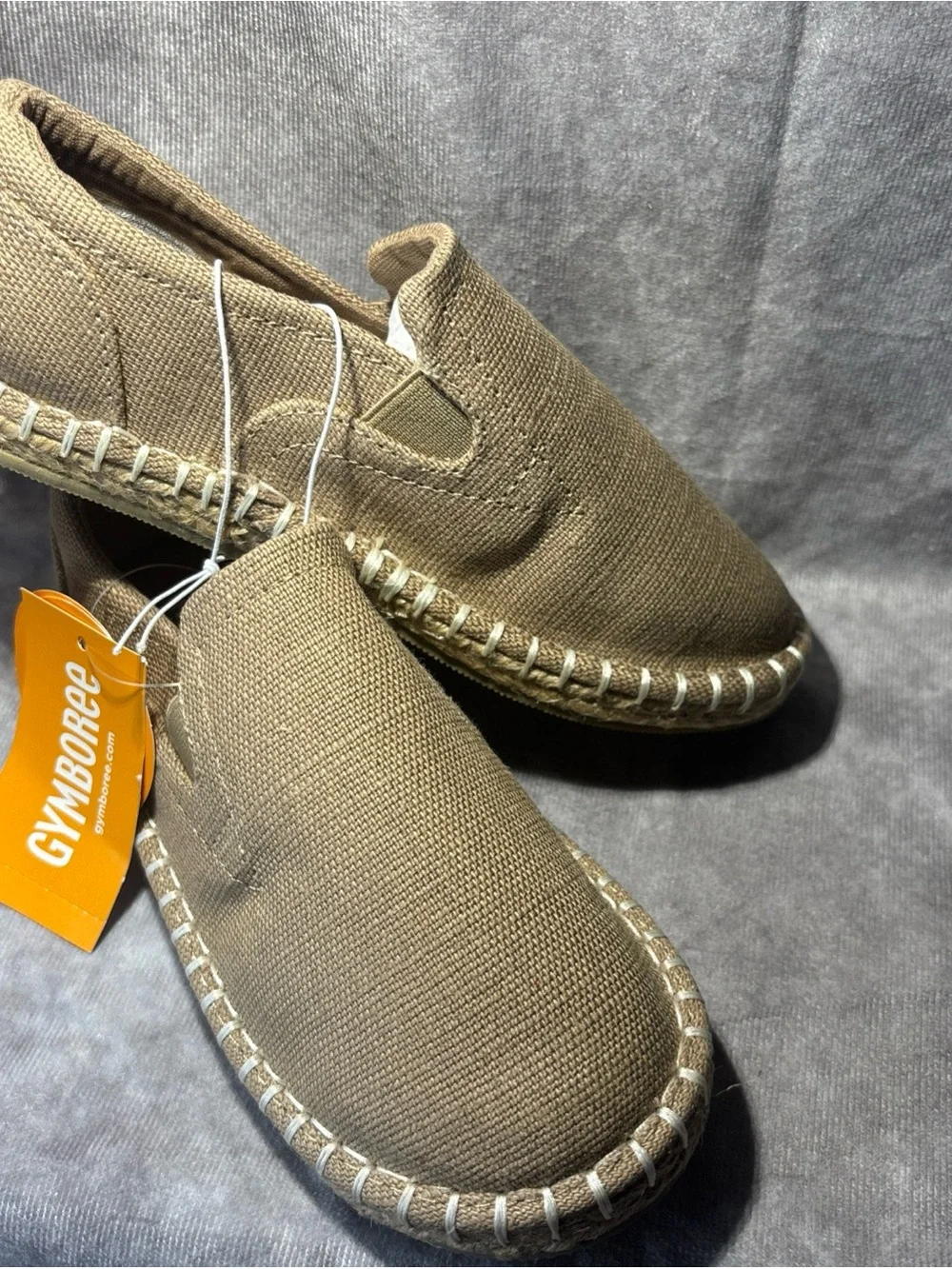 Gymboree youth 12 Casual Slip-On Espadrilles in Brown